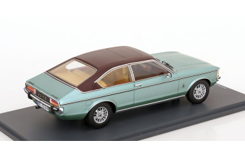 FORD Granada Coupe (1974), turquoise-blue matt-black