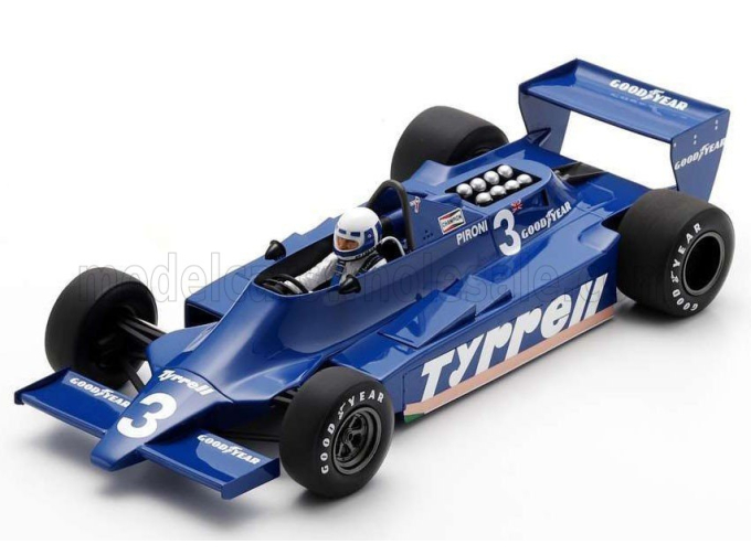 TYRRELL F1 009 Candy №3 Brazilian GP DIDIER PIRONI (1979) 