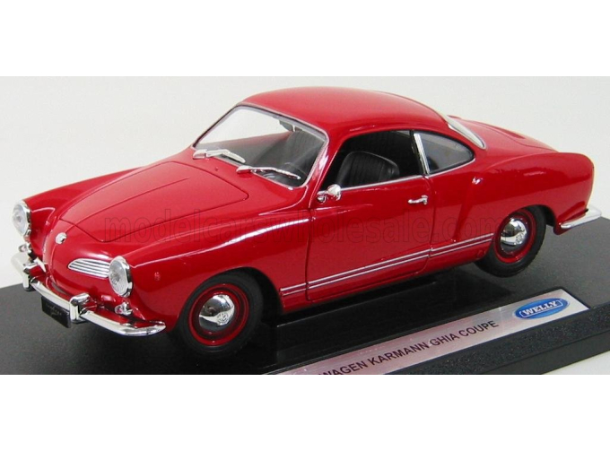 VOLKSWAGEN Karmann Ghia Coupe (1955), red