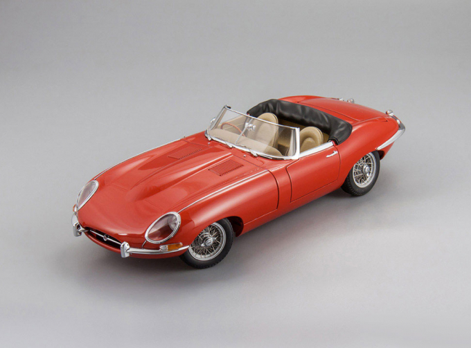 JAGUAR E-Type Roadster Series I 3.8, red