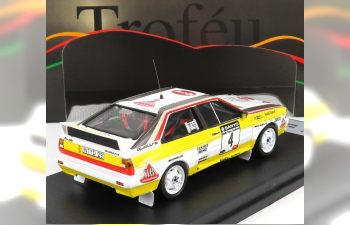 AUDI Quattro Team Hb Audi N4 Rally New Zealand (1984) H.mikkola - A.hertz, White Yellow Brown