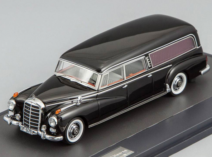 MERCEDES-BENZ Pollmann 300d Hearse (1956), black