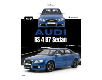 AUDI RS 4 B7 Sedan Sprint (2007), blue