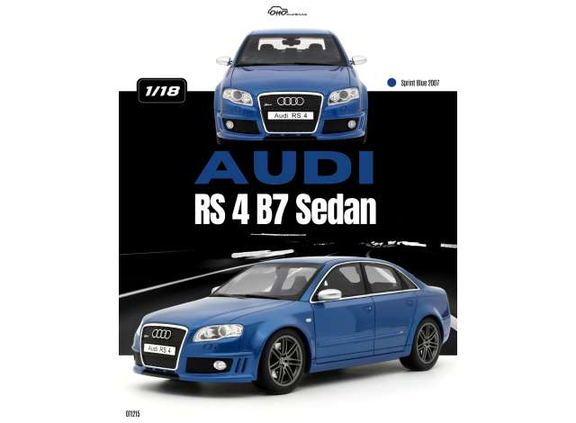 AUDI RS 4 B7 Sedan Sprint (2007), blue