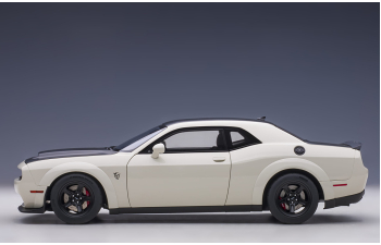 Dodge Challenger Demon SRT белый с черным