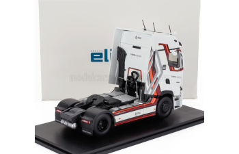 RENAULT T-line High Turbo Leader Tractor Truck 2-assi (2021), White Brown Orange Grey