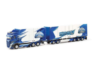 Scania CR 20 HD Zweden combi Ristimaa, blue / white
