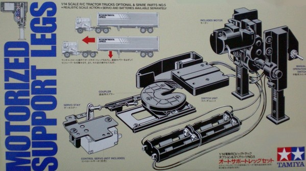 Автоматические стойки для полуприцепов