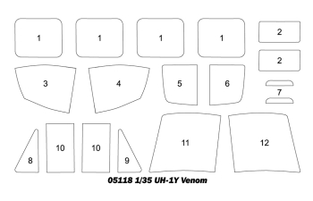 Сборная модель UH-1Y Venom