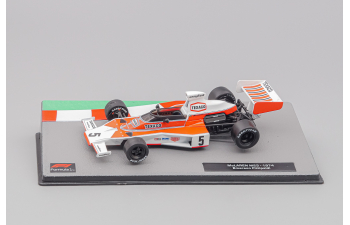 McLAREN F1 M23 Ford N 5 World Champion Season (1974) Emerson Fittipaldi, red / white