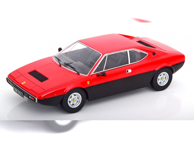 FERRARI 208 GT4 (1975), red flatblack