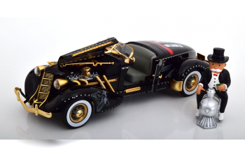 AUBURN 851 Speedster Monopoly (1935), black golden