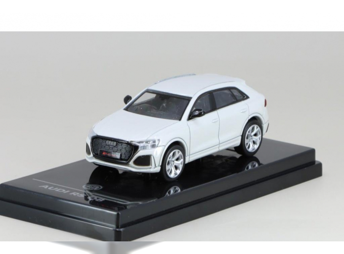 AUDI Q8 RS RHD (2018), white