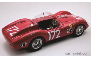 FERRARI DINO 196S 1984cc V6  Spider №172 7th Targa Florio (1960) Pedro Rodriguez - Ricardo Rodriguez