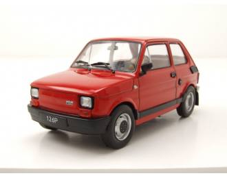 FIAT 126p (1985), red