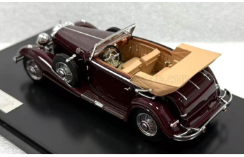 MERCEDES BENZ 500K Cabriolet C (1935), burgundy