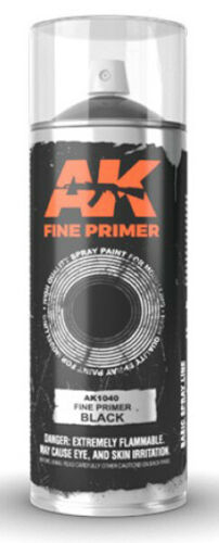 Fine Primer Black Spray (USA/CA) 200ml