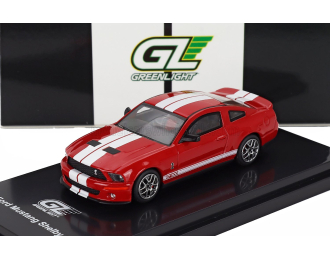 FORD Mustang SHELBY GT500 Super Snake Coupe (2007), red / white