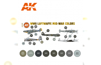 WWII Luftwaffe Mid-War Colors SET 3G