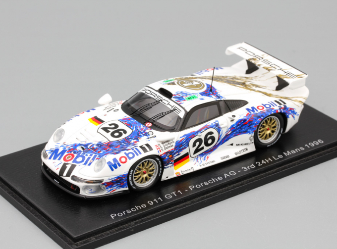 Porsche 911 GT1 #25 "Porsche AG" 3 место Le Mans 1996 Y. Dalmas - K. Wendlinger - S. Goodyear