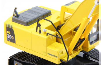 Экскаватор KOMATSU PC200LC, yellow