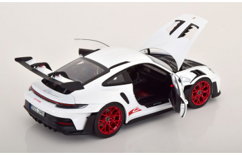 PORSCHE 911 (992) GT3 RS (2022), white red