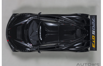 McLAREN 720S GT3 Plain Body Version, black