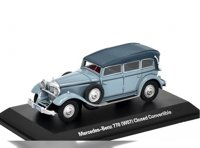 MERCEDES-BENZ 770 (W07) Closed Convertible (1930), grey