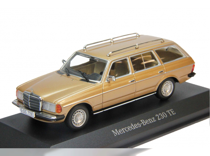 MERCEDES-BENZ 230TE W123 (1980-1986), gold metallic