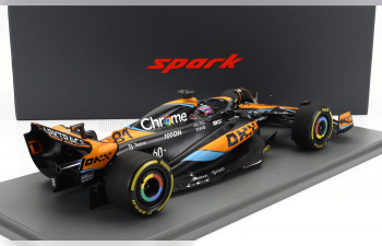 McLAREN F1 Mcl60 Team Mclaren №81 Australian Gp (2023) Oscar Piastri, Orange Black Blue