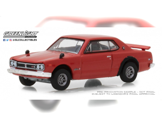 NISSAN Skyline 2000 GT-R 1972 Red