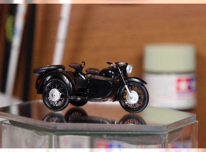 Днепр К-650 (МТ-8) мотоцикл с коляской (чёрный)