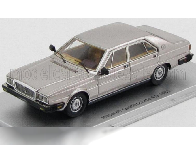 MASERATI Quattroporte 4.9 (1983) - Exclusive Carmodel, Silver