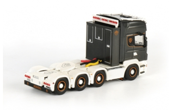 SCANIA R Topline, Premium Line 1:50, бело-черный