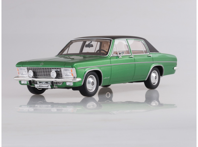 OPEL Admiral B, (1971), metallic-green/black