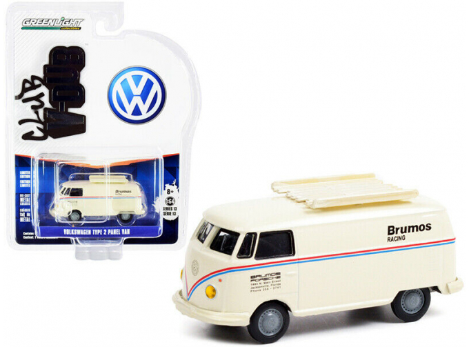 Volkswagen Type 2 Panel Van Diecast Model Car Cream