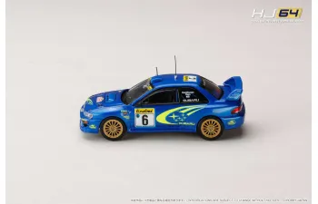 SUBARU Impreza WRC #6 Monte Carlo (1999), blue/yellow