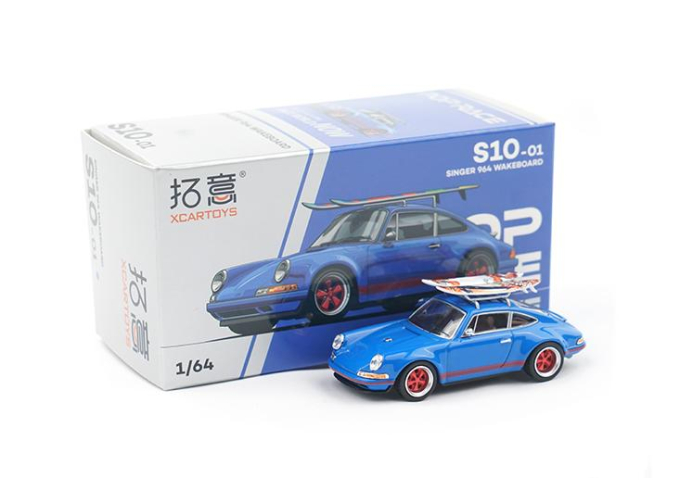 PORSCHE 964 Singer Wakeboard, blue