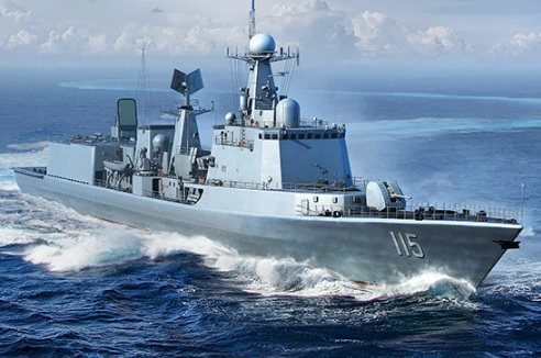 Сборная модель PLA Navy Type 051C Destroyer