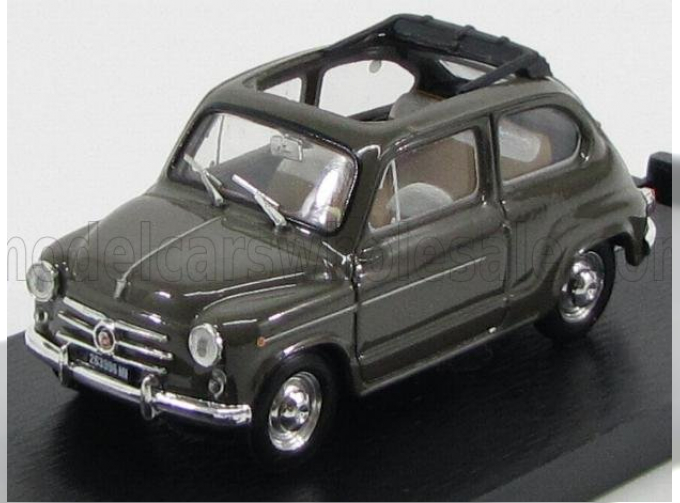 FIAT 600D TRASFORMABILE APERTA (1960), BEIGE 538