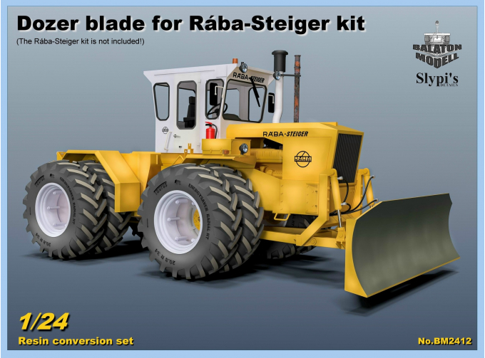 Набор для конверсии, Бульдозерный отвал для трактора Rába-Steiger 250/ Dozer blade for Rába-Steiger 250 kit