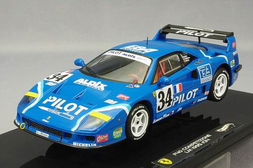 FERRARI F40 Competizione 1995 Le Mans Pilot, blue