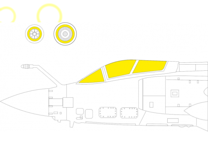 Окрасочная маска для Buccaneer S.2B