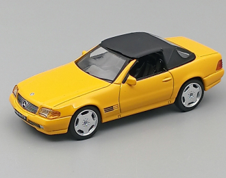 MERCEDES-BENZ SL500 Convertible R129 (1988), yellow