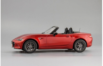 MAZDA MX-5 with removable soft top (2015), red