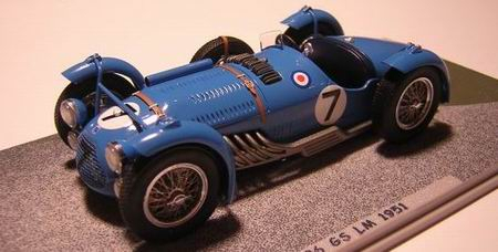 TALBOT Lago №7 Le Mans 1951, blue