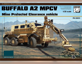 Сборная модель Американский бронеавтомобиль для разминирования Buffalo A2 MPCV