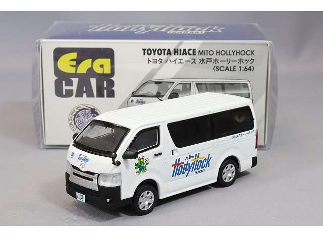 TOYOTA Hiace Mito Hollyhock, white / blue