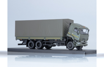 Камский грузовик 65117 бортовой (рестайлинг), хаки