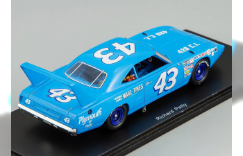 PLYMONRH Super Bird 43 Riverside 1970 Richard Petty, blue